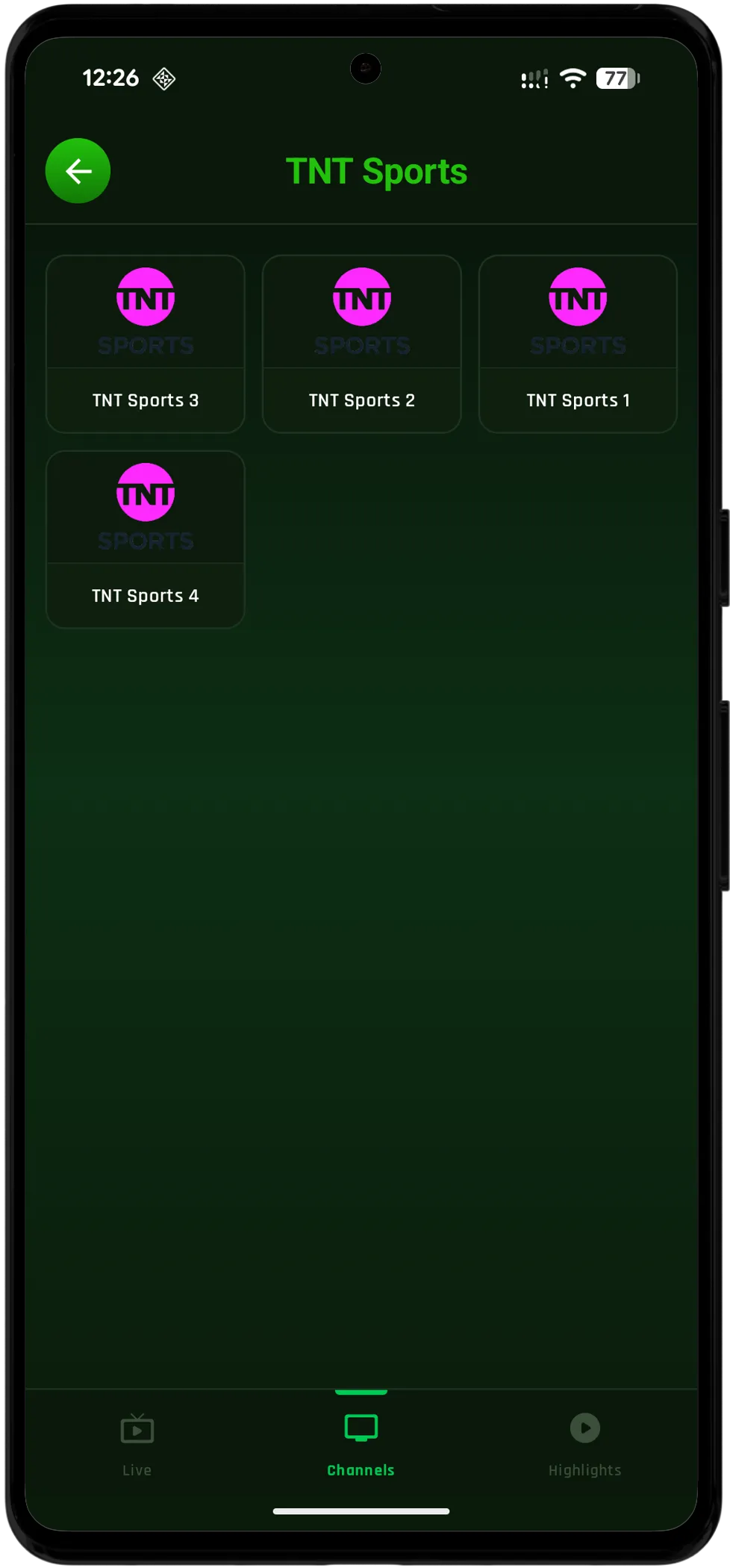 Fútbol Libre TV captura