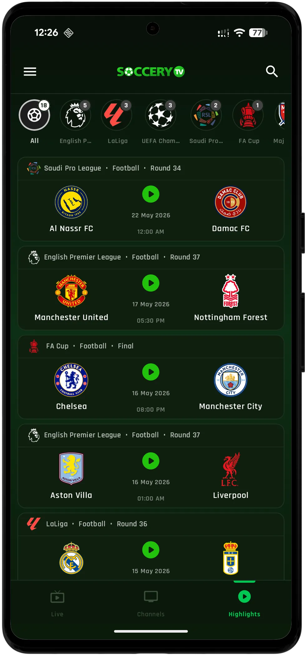 Fútbol Libre TV captura